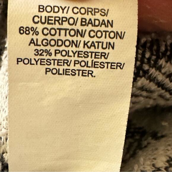 Lucky Brand gray white geometric woven lightweight jacket size large L
 b11 - Picture 4 of 5